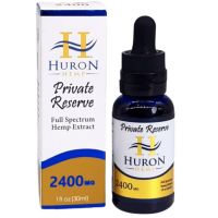 Huron Hemp - Private Reserve - Full Spectrum CBD Oil - Original Blend - 2400mg
